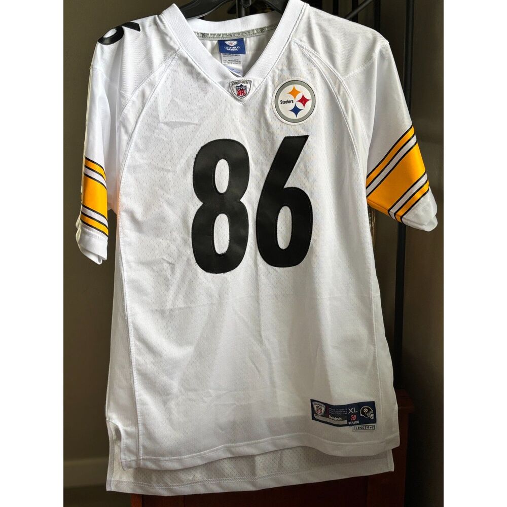 Reebok On Field NFL Pittsburgh Steelers Hines Ward #86 Jersey SZ Youth XL